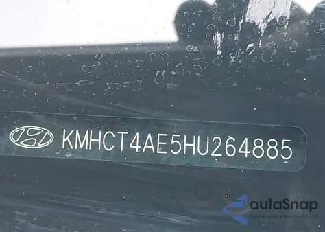 2017 Hyundai Accent Se z USA, uszkodzony, nr VIN KMHCT4AE5HU264885